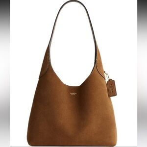 COACH Brooklyn 28 Suede Hobo Bag
